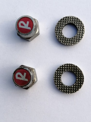 Raleigh rear wheel nuts - wheel,