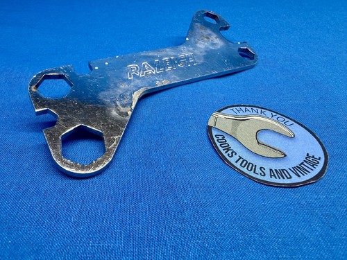 Vintage raleigh bike - raleigh, spanner