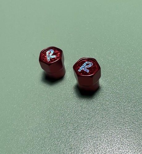 Pair red aluminium - pair, raleigh
